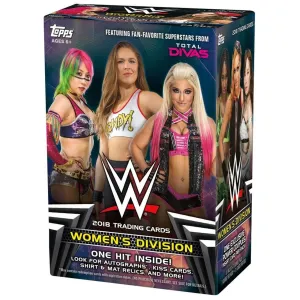 2018 Topps WWE Women's Division Trading Card Blaster Box