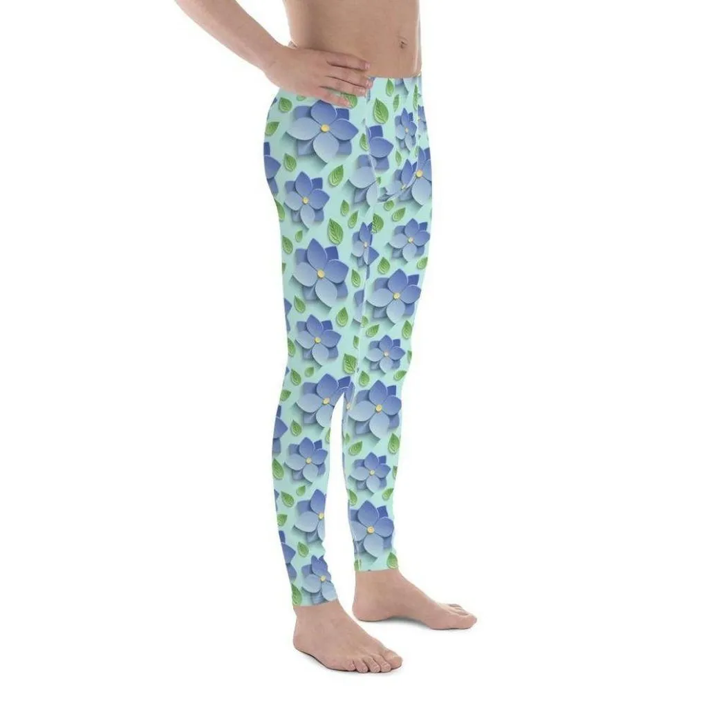 3D Floral Men's Leggings