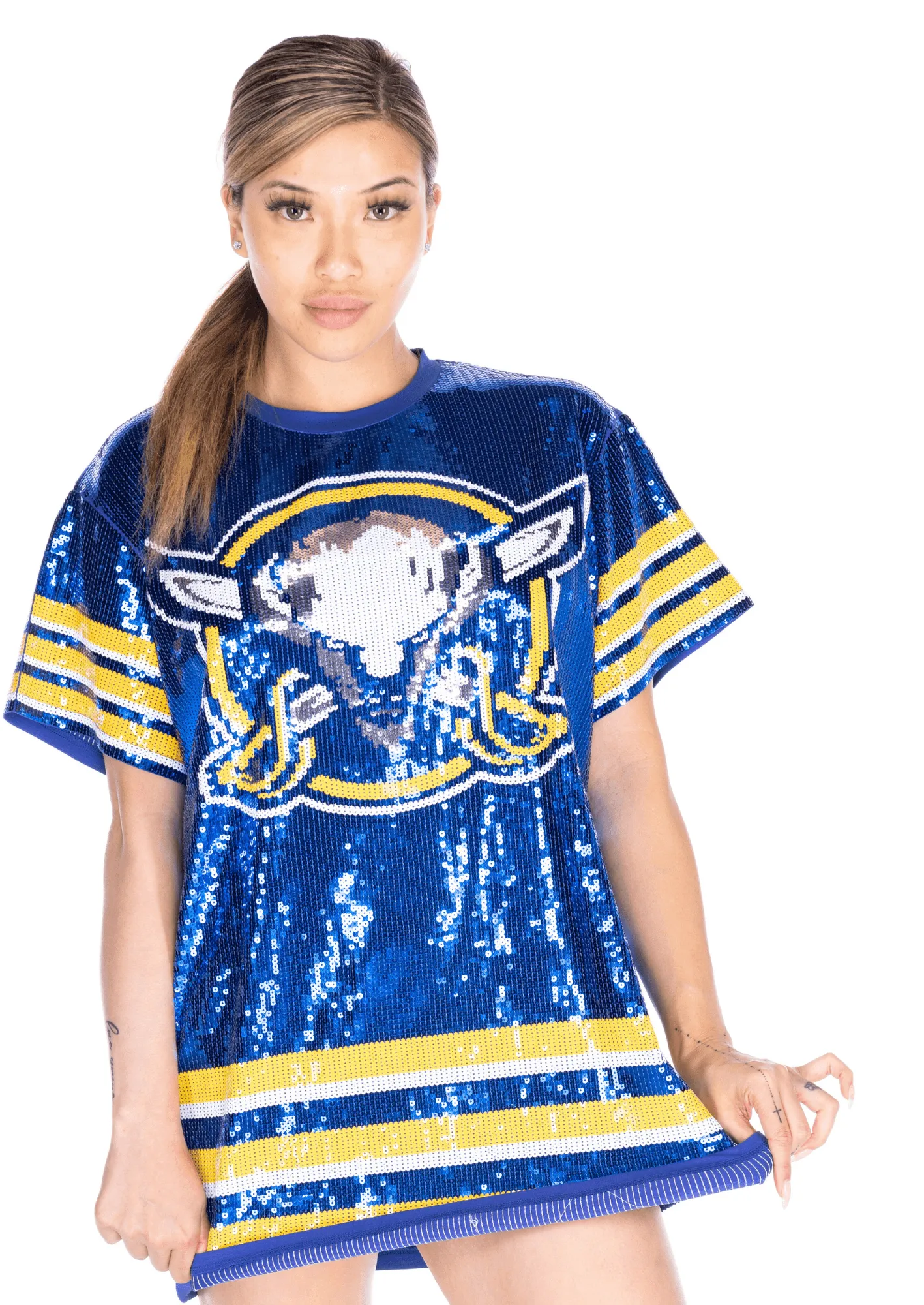 Buffalo Hockey Sequin Dress