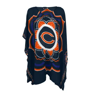 Chicago Bears Caftan Flower