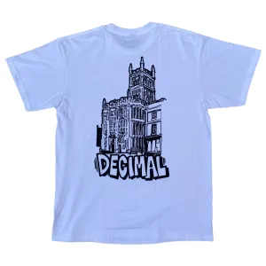 Decimal - 'Church' T-Shirt - White / Black