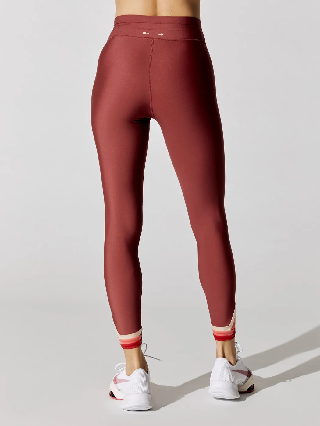 Delmira Midi Pant - Red