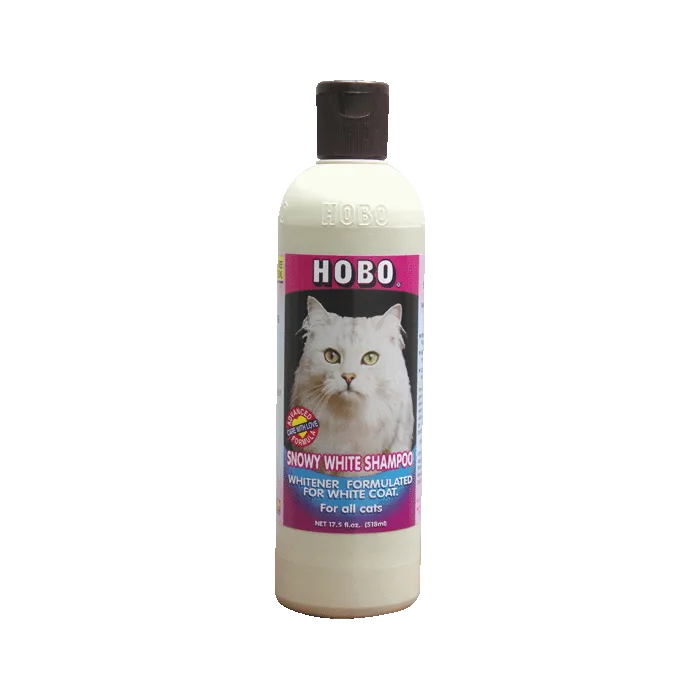 Hobo Snowy White Shampoo For Cats & Kittens 17.5oz