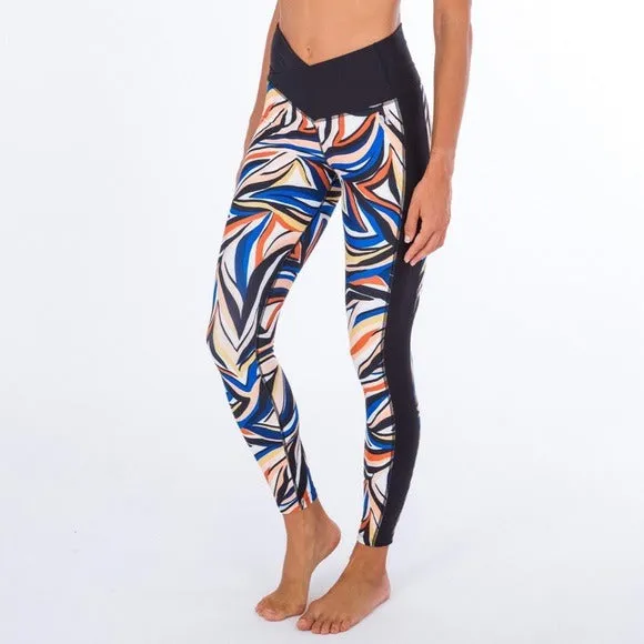 Hurley V Shaped Colorblock Legging