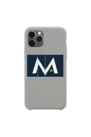 Mark Anastasio 'Signature M' Grey Phone Case