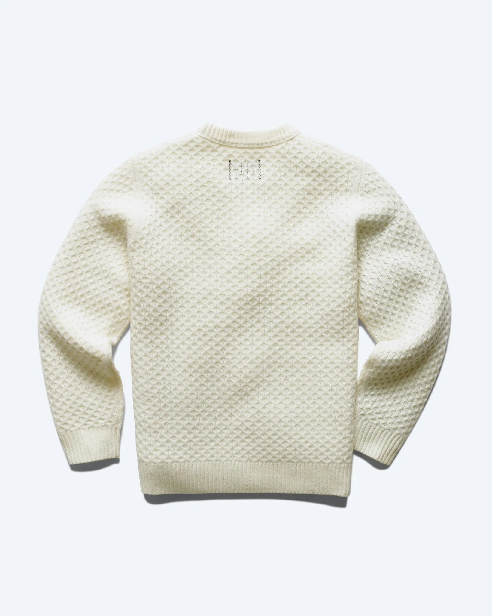 Merino Honeycomb Crewneck