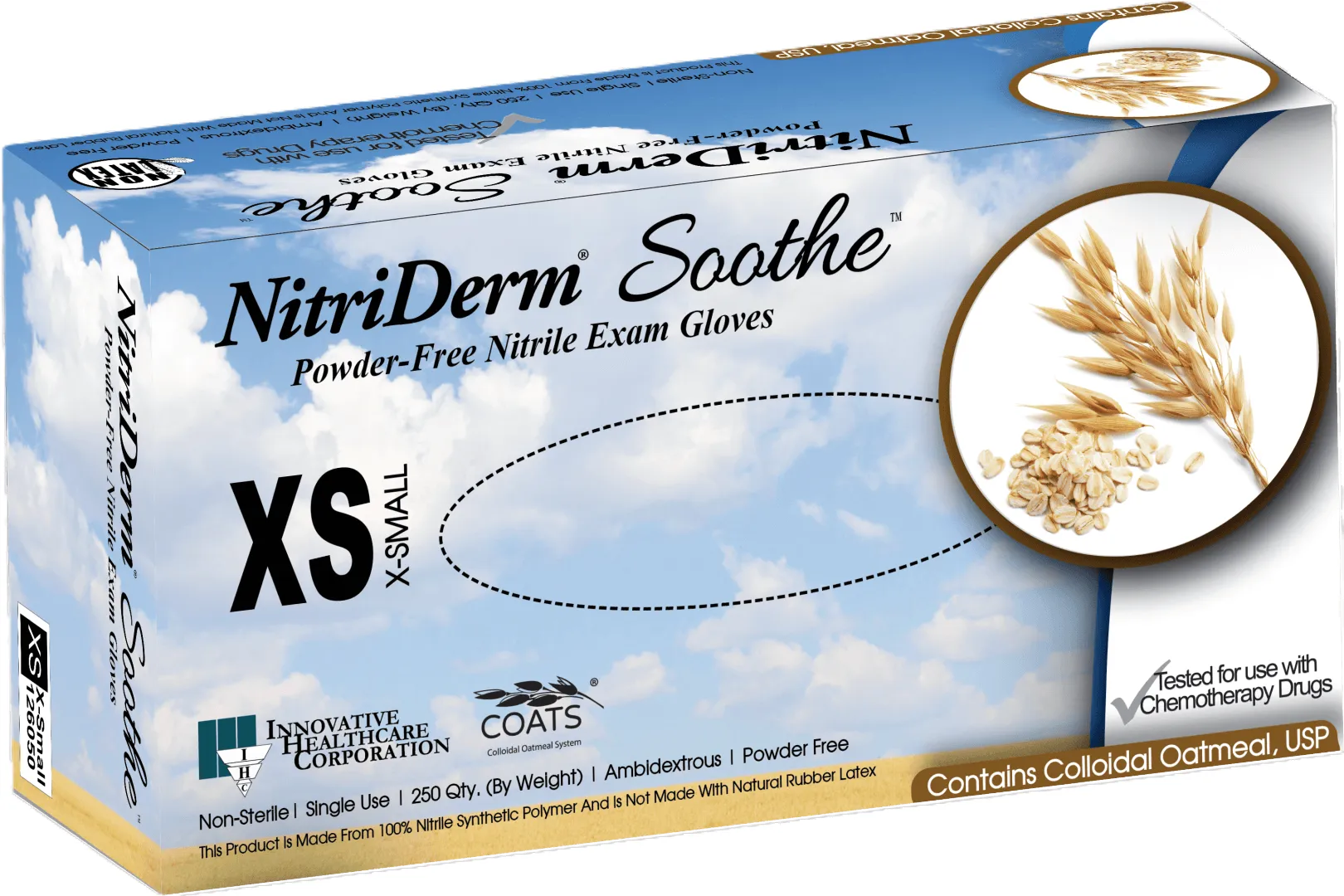 NitriDerm® Soothe™ Nitrile Exam Gloves  COATS