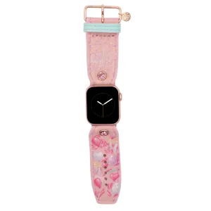 Ready to Ship - "Birthday Girl" on Pink Watchband