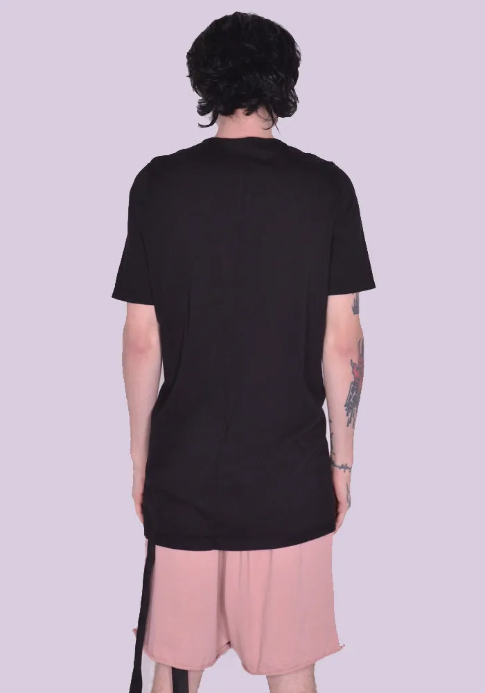 RICK OWENS DRKSHDW DU01C6250 RN LEVEL T-SHIRT BLACK