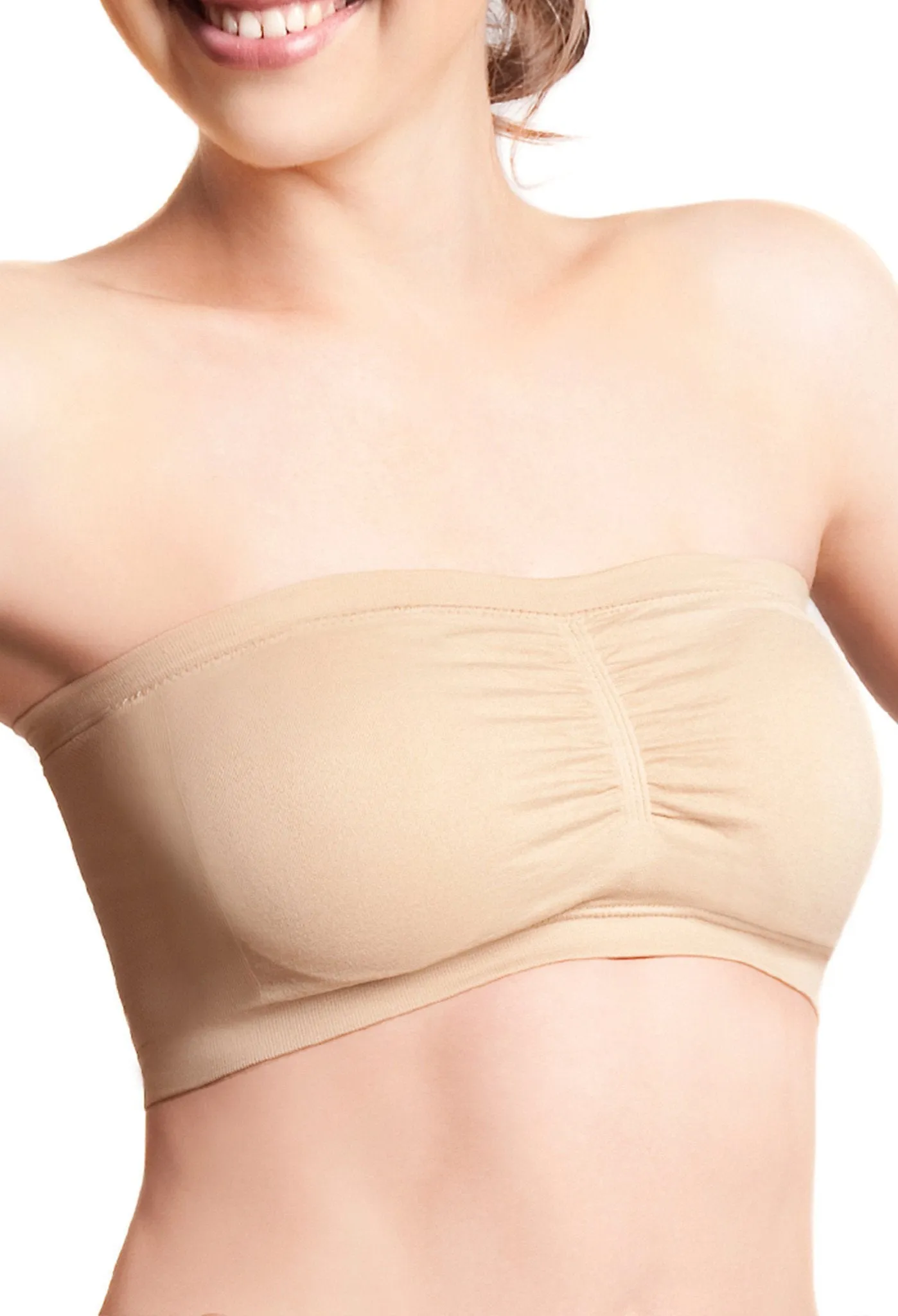 Soft Comfort Padded Bandeau - 3 Pack