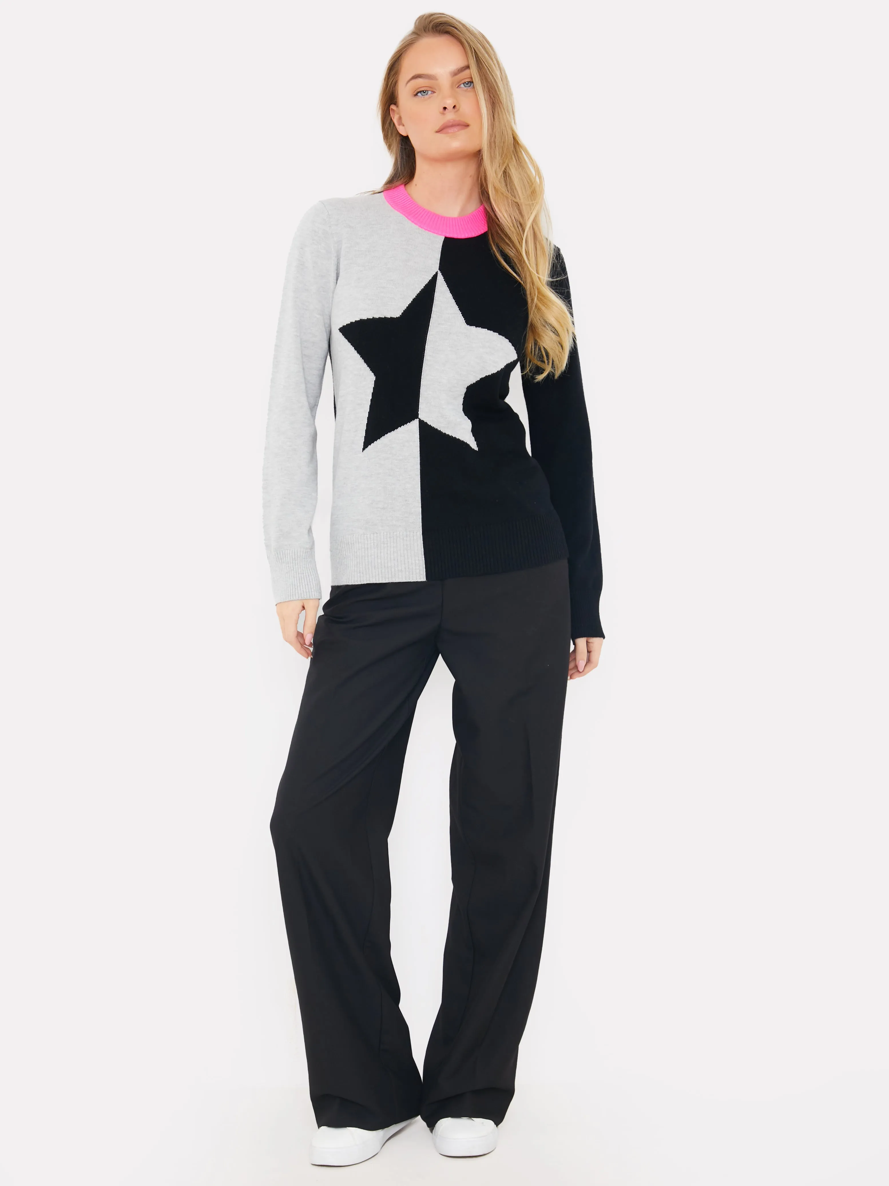 Split Star Knit