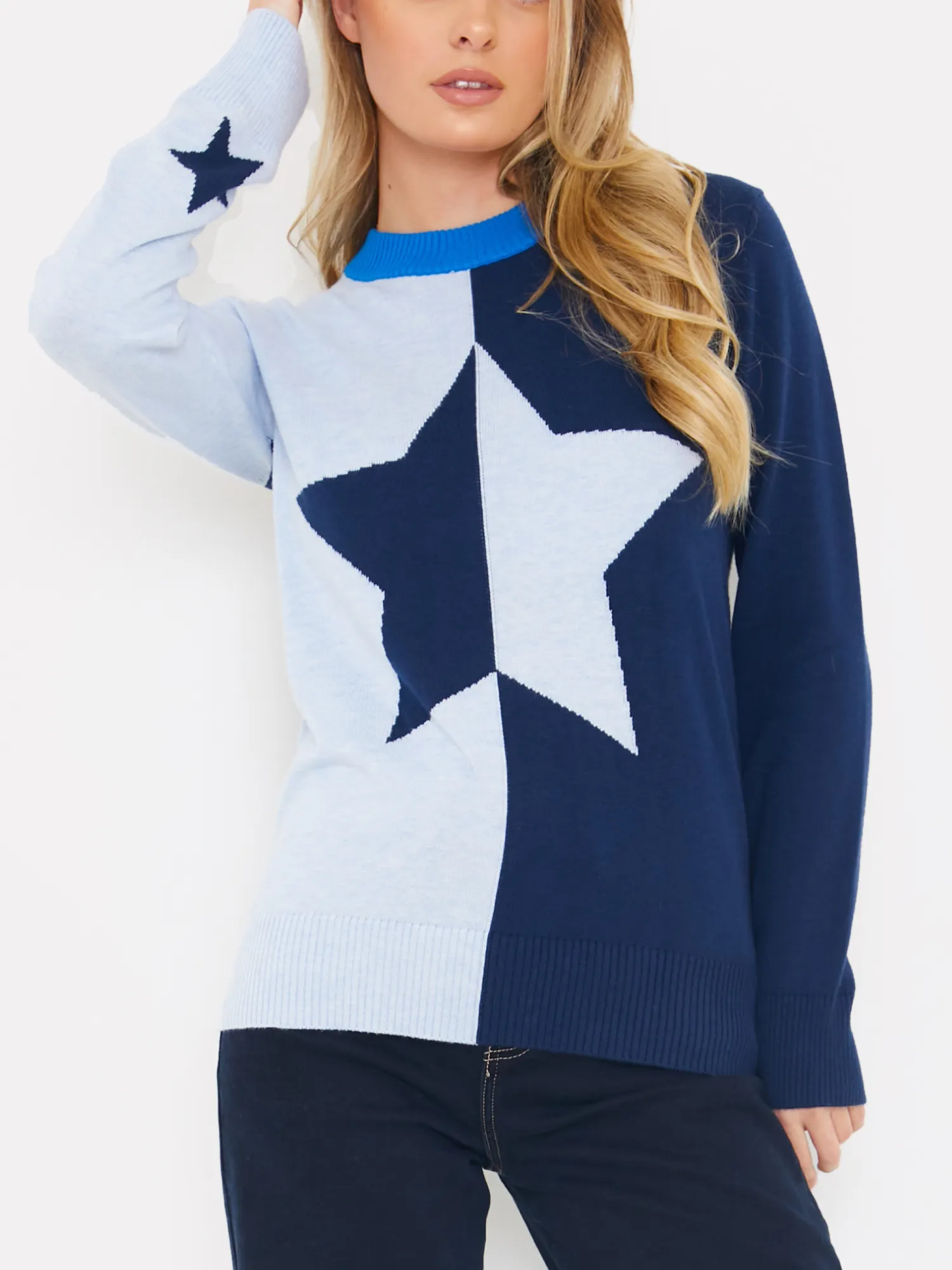 Split Star Knit