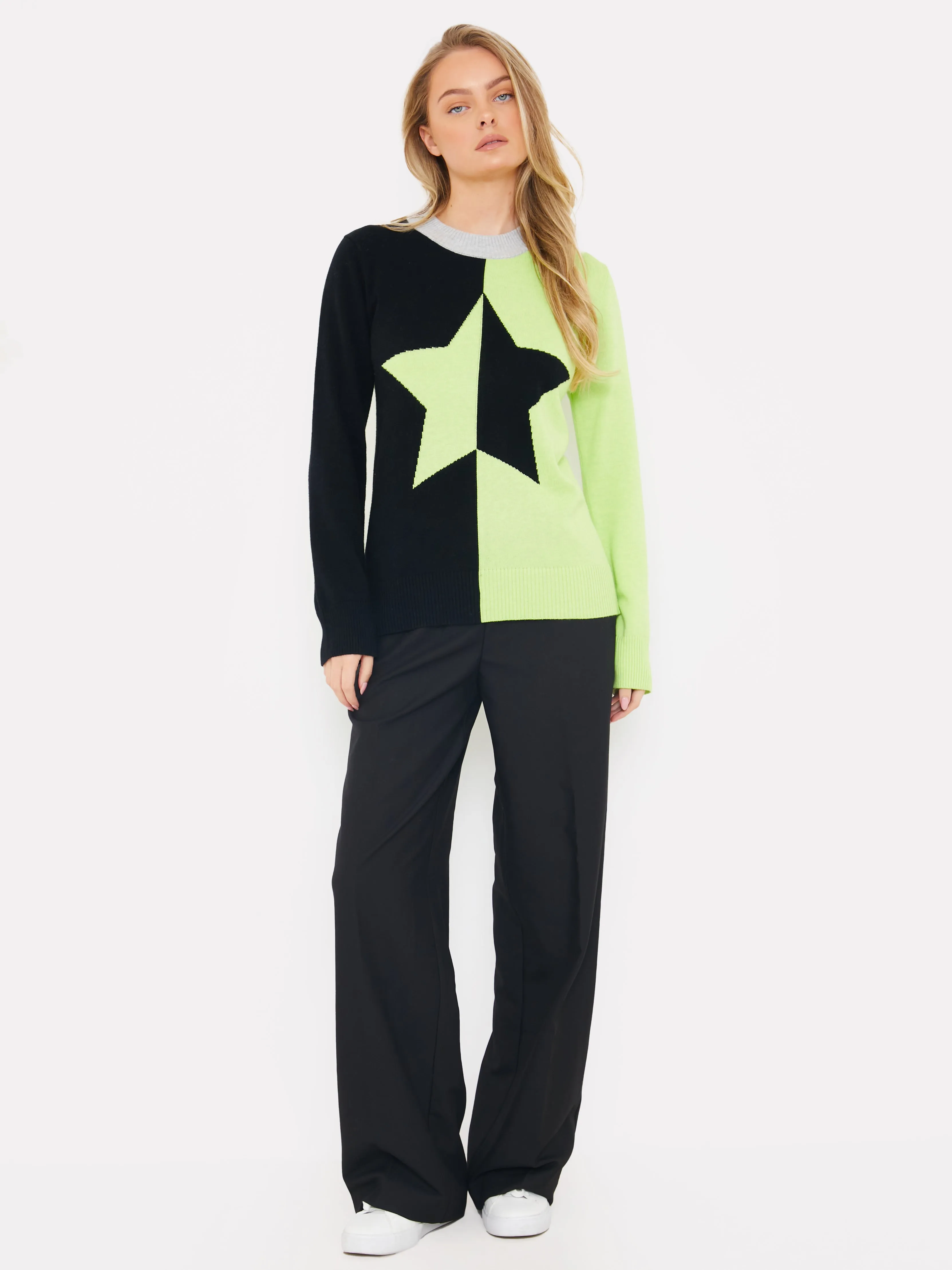 Split Star Knit