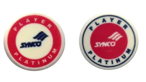 Synco Platinum Carrom Board Striker, Set of 2