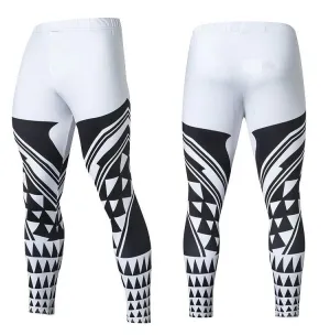 White AQUAMAN Leggings for Men